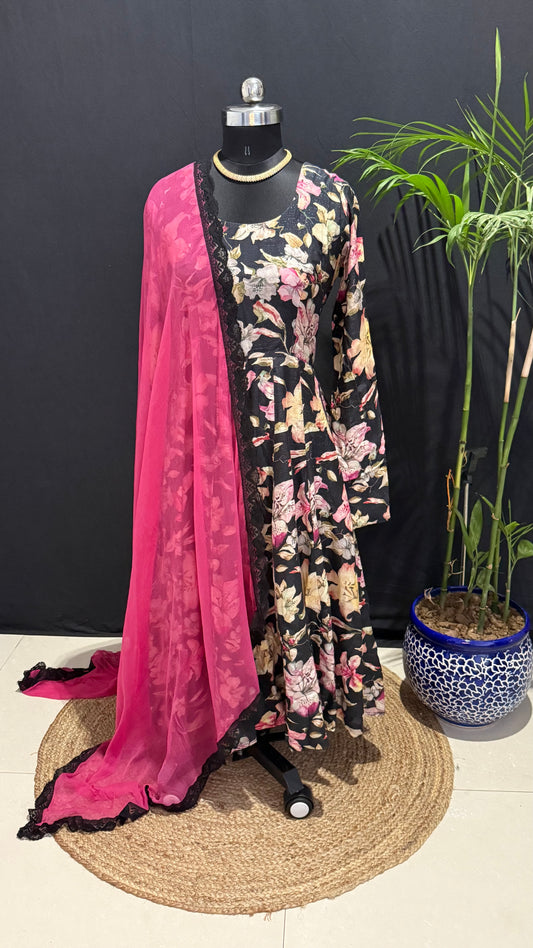 Raat Gulabi - Night painted in Pink
