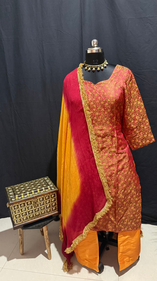Desi Deva Red Royale Suit