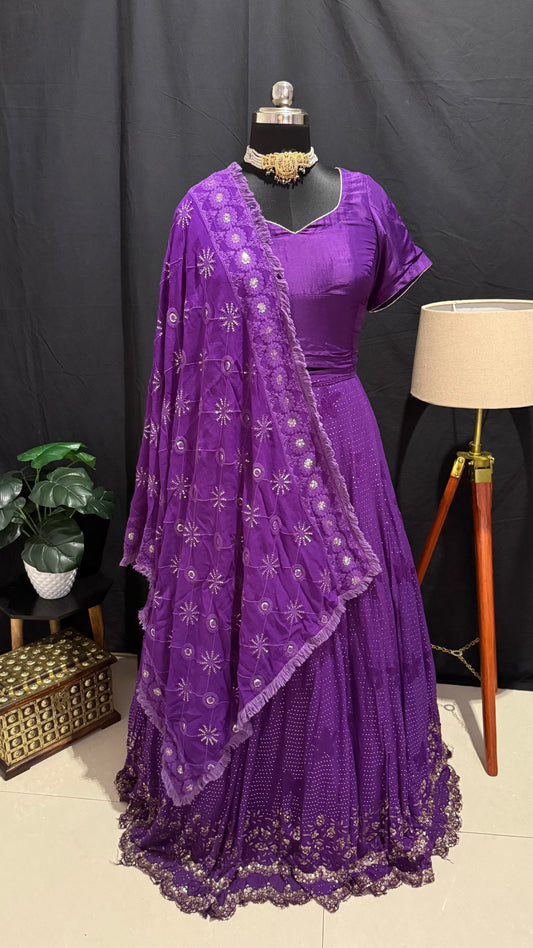 Shahi Lehenga - Draped in royalty, shining in tradition